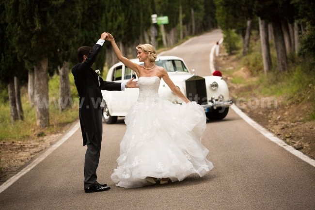 Marion & Bernard Wedding in Tuscany