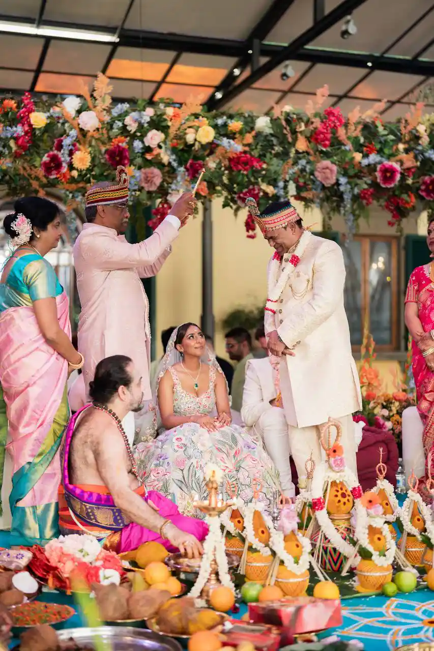 Hindu,civil ceremony in Italy