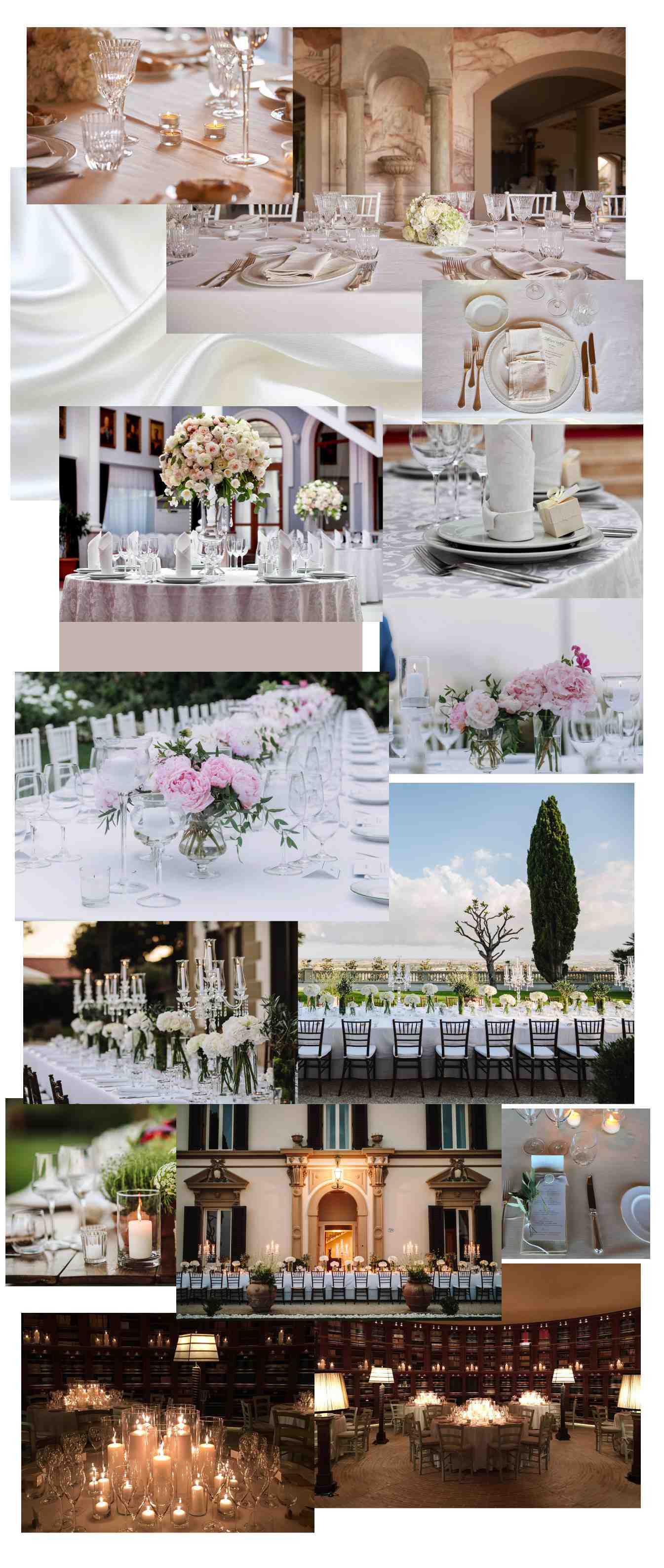 Weddings flowers in Italy: twenties style