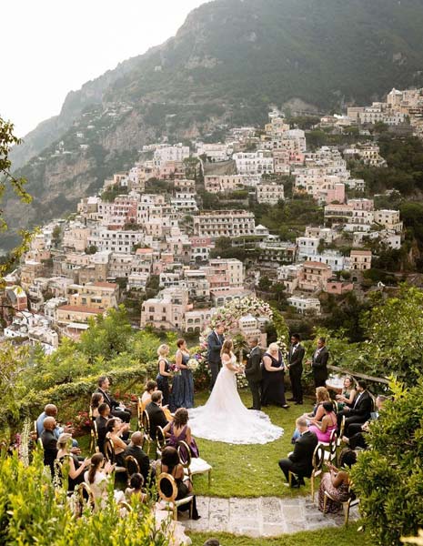 Wedding in Positano Rosa & Keith